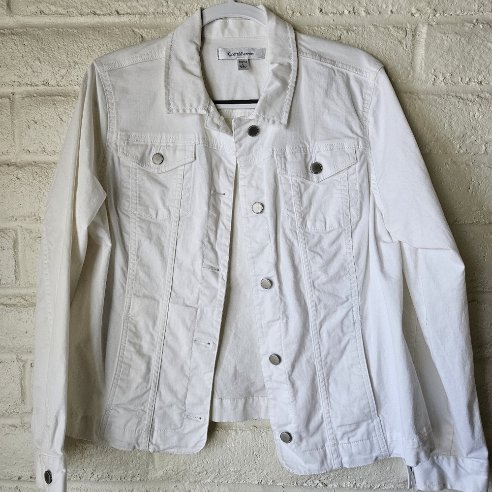 White Jacket L Croft & Barrow L